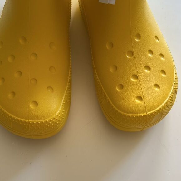 SOLD Crocs Unisex-Adult Classic Boot Rain, Sunflower, size women’s 10, NWOT - Picture 9 of 12